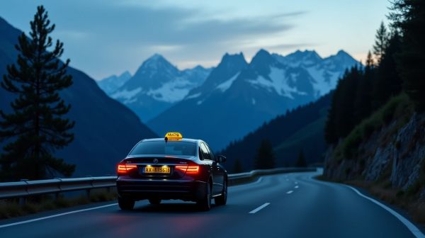 Taxi pour annecy genève : votre transfert simplifié 24/7