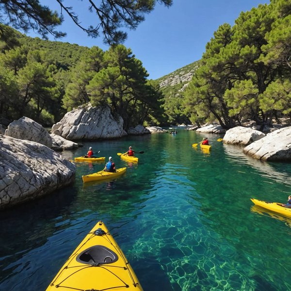 Quels sont les meilleurs itinéraires pour une balade en kayak en Croatie?