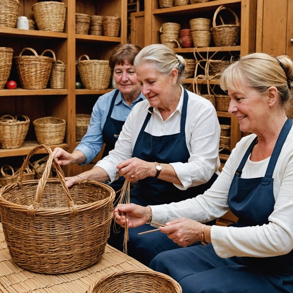 Quelle croisière propose des ateliers de fabrication de paniers en osier avec des artisans locaux en Europe de l'Est?