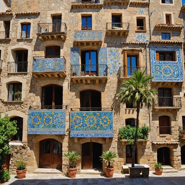 Comment trouver une maison de vacances en Espagne avec des ateliers de création de mosaïques et des excursions culturelles?